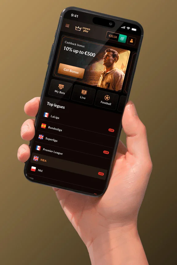 Live betting in mobile crownplay